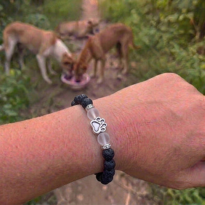 Armband – Eisige Lava