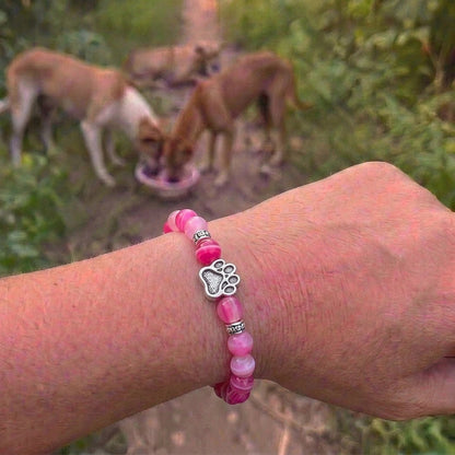 Armband – Rosa Achat