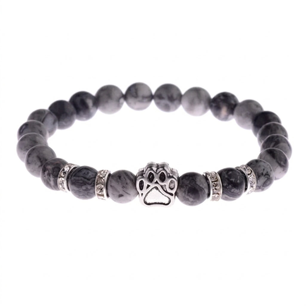 Armband – Grauer Marmor