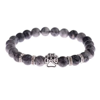 Armband – Grauer Marmor