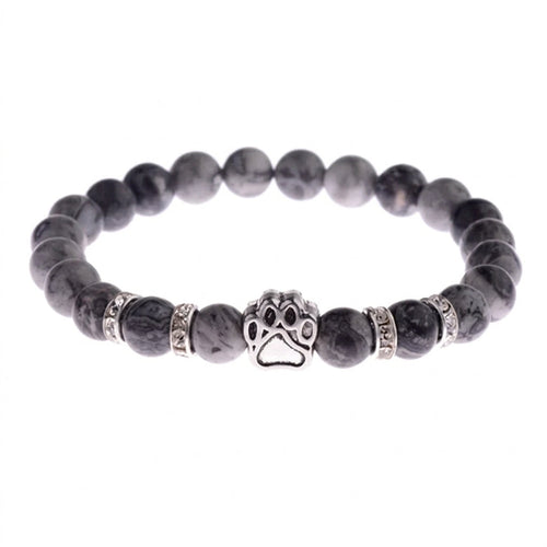 Armband – Grauer Marmor