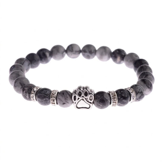 Armband – Grauer Marmor